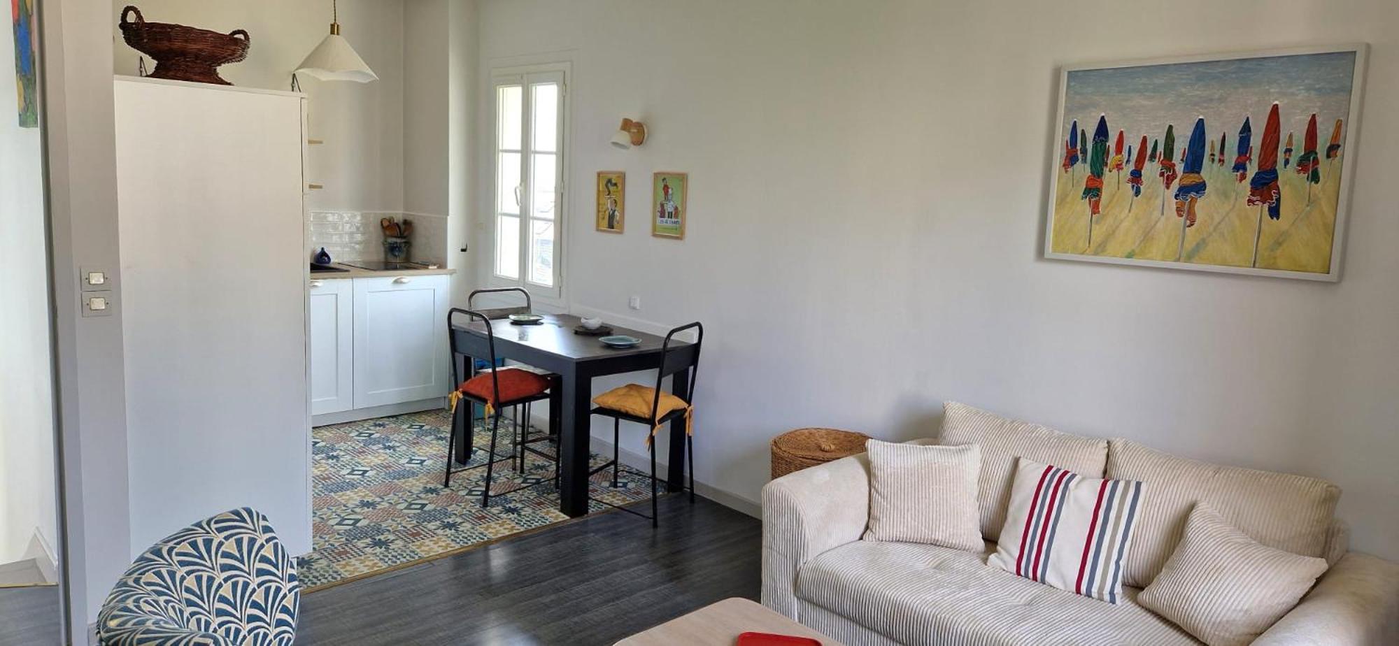 Bel Appartement, 2 Chambres, Parking, Proximite Plage Et Centre Ville Трувиль-сюр-Мер Экстерьер фото
